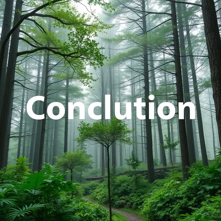 結論：最終要約及び森林保全の未来方向性提示